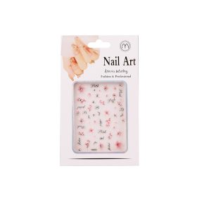 Nail-Art köröm matrica - színes