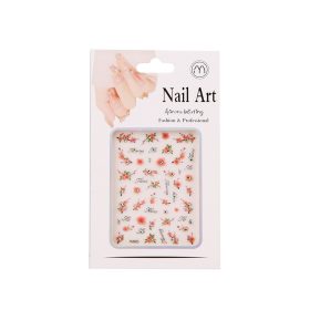 Nail-Art köröm matrica - színes
