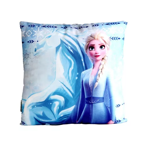 Jégvarázs mintás gyerek párna – Disney Frozen karakterekkel