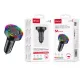X-Start CC096 szivargyújtós Bluetooth MP3 autós töltő – 5A dupla USB, FM-transzmitter, 7 színű LED fény, kihangosító