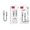 X-start USB-C – 3,5 mm jack audio adapter kábel – 14 cm, DAC chip, fejhallgató átalakító