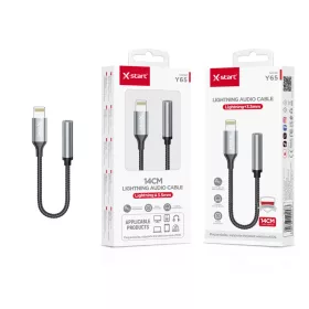 X-start Y65 Lightning–3,5 mm jack audio adapter, 14 cm