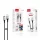 X-start Lightning adatkábel 1 m – 120W szupergyors töltés, fonott kivitel iPhone készülékekhez