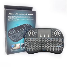   Vezeték nélküli Mini Billentyűzet, szín váltós háttérvilágítású
