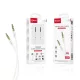 X-Start 3.5 mm-es jack audio kábel – 100 cm, sztereó hangátvitel telefonhoz, autóhoz és hangszóróhoz