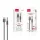 X-Start Type-C – 3.5 mm sztereó audio kábel 100 cm – fekete-piros, prémium fonott zene kábel telefonhoz és autóhoz
