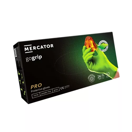 Green eldobható nitril tetováló kesztyű 50db-os