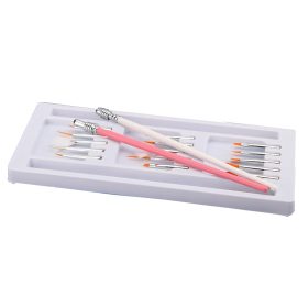 Műköröm építő zselé ecset szett