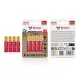 X-start DC-02 AAA 1.5V Alkáli elem – LR03 tartós mikroceruza elem, 10 éves élettartammal (4 db)