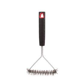   Grill tisztító drótkefe műanyag nyéllel – BBQ rácstisztító kefe 30,5 cm