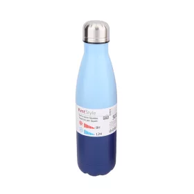 500 ml termosz - kek-sotetkek színű