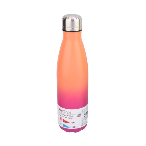 500 ml termosz - barack-pink színű