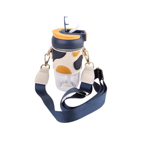 Kulacs pánttal , műbőr borítással - 1