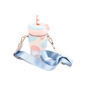 Kulacs pánttal , műbőr borítással - 2