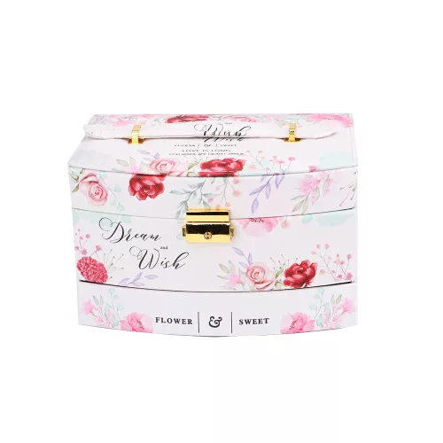 Ékszertartó doboz mintás Dream and Wish 22 cm magas
