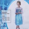 Hercegnő ruha 120, 140 cm kék, DXJ6055 kóddal, S, M, L, XL méretben