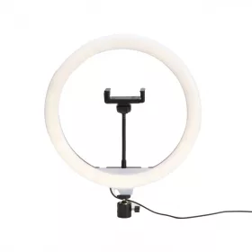   Selfie LED lámpa, fényerő szabályzóval, 3 színhőmérséklet 30 cm