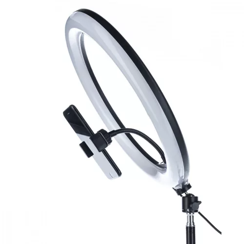 Selfie LED lámpa, fényerő szabályzóval, 3 színhőmérséklet 30 cm