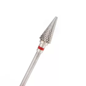   Karbid csiszolófej – Large Cone (nagy kúp forma), rombuszhálós vágással