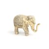 Elefánt szobor - 19 x 7 x 2 cm műgyanta