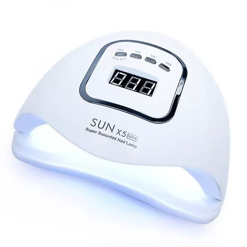 SUN X5 Max UV/LED Műkörmös lámpa 45 LED-es 150 W - Fehér