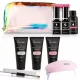 SINTARIO Poly Gel Körömépítő Készlet 30 ml – 10 részes UV/LED kezdő szett
