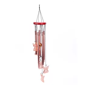 Szélcsengő rose gold angyalkás 70 cm