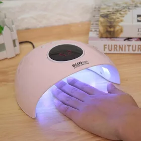 UV/LED Műkörmös lámpa 24W SUN X28 - Rózsaszín