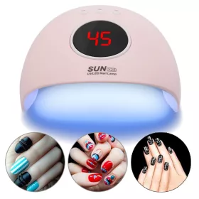 UV/LED Műkörmös lámpa 24W SUN X28 - Rózsaszín