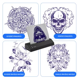   MHT-P8008-Z Tetoválók Számára Kifejlesztett Bluetooth Stencil Hőnyomtató