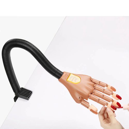 Profi Gyakorló Kéz Műkörömépítéshez + 100 darab pót köröm