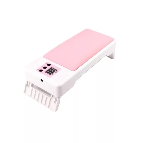 SUN VC-09 párnás kéztámasz, UV/LED 120 W - rózsaszín