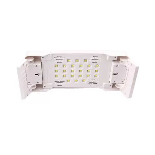 SUN VC-09 párnás kéztámasz, UV/LED 120 W - rózsaszín