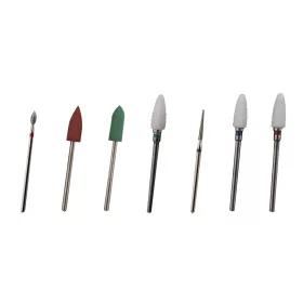   TENGDA-2 – 7 részes csiszolófej készlet kerámia, gyémánt és homokkő fejekkel