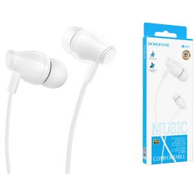 Borofone BM61 fülhallgató fehér