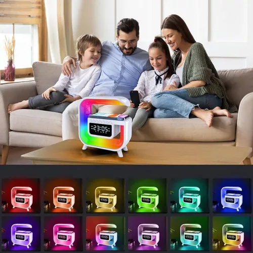 RGB LED Vezetéknélküli töltő hangszóró - G30