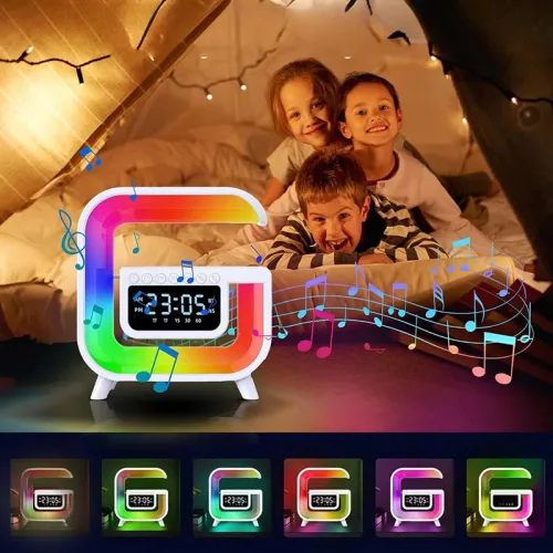RGB LED Vezetéknélküli töltő hangszóró - G30