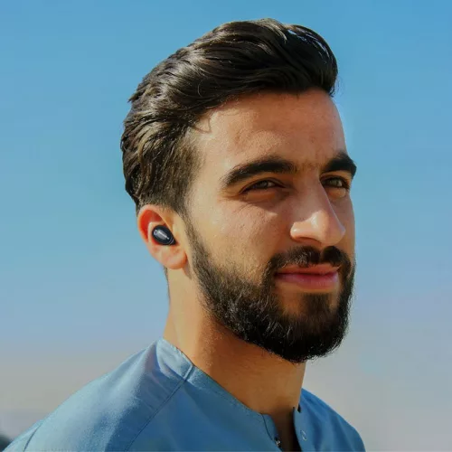BOROFONE BC34 Mini vezeték nélküli bluetooth-os mono fülhallgató - fekete