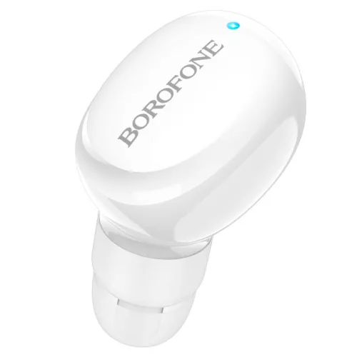 BOROFONE BC34 Mini vezeték nélküli bluetooth-os mono fülhallgató - fehér