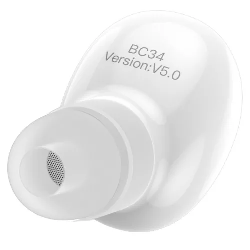 BOROFONE BC34 Mini vezeték nélküli bluetooth-os mono fülhallgató - fehér