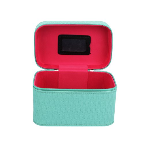 Kozmetikai táska - almazöld - közepes méret