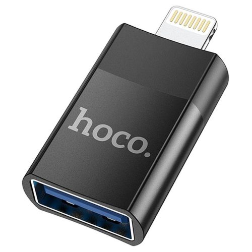 HOCO UA17 Lightning - USB 2.0 OTG átalakító- Fekete