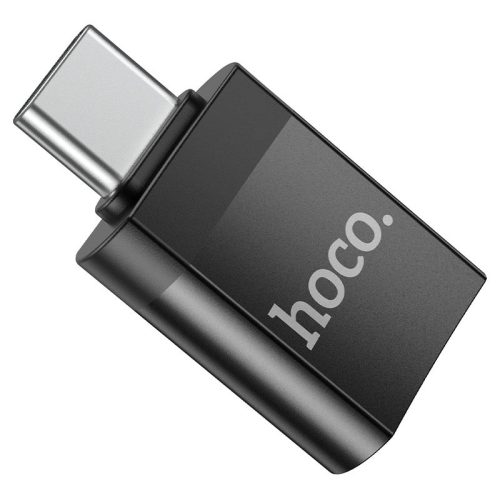 HOCO UA17 Type-C - USB 3.0 átalakító- Fekete