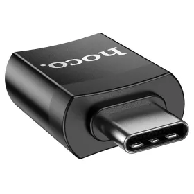 HOCO UA17 Type-C - USB 3.0 átalakító- Fekete