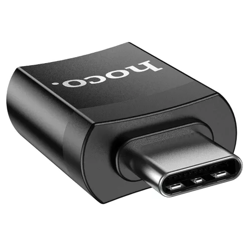 HOCO UA17 Type-C - USB 3.0 átalakító- Fekete