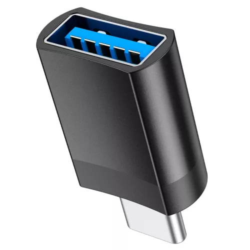 HOCO UA17 Type-C - USB 3.0 átalakító- Fekete