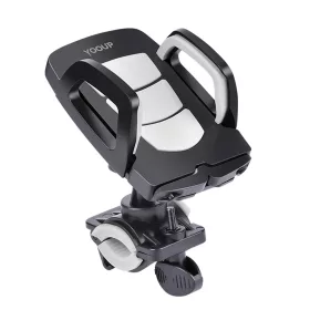   YOOUP S08 Flyover Bike Motorkerékpárhoz univerzális telefontartó - fekete