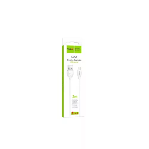 Yooup adatkábel USB-iPhone - 2 m
