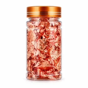   Körömdíszítő fóliapehely 80 ml – bronz, füstfólia hatás