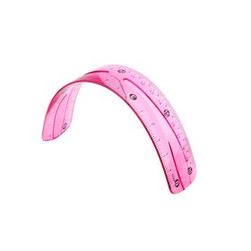 Vonalzó - hajlékony - 20 cm hosszú, két színben